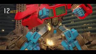 Optimus Prime VS Megatron Transformers Forged to Fight