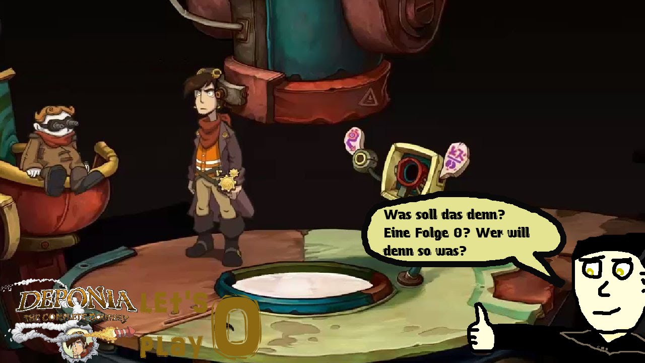 Deponia: The Complete Journey Let's Play 0: Tutorial - YouTube