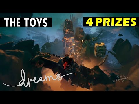 The Toys: All 4 Prize Location | Dreams PS4 (Collectibles Guide)
