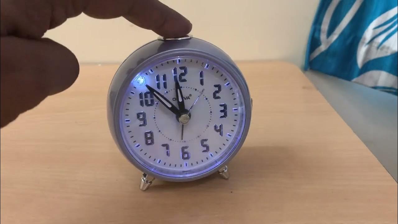 Oreva aa3527 alarm clock YouTube