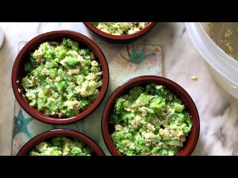 Easy broccoli casserole | Healthy cheddar broccoli casserole