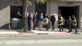 Structural engineers are trying to determine why a balcony collapsed in Berkeley, California early M