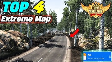 Map Mod Bussid 4.3.3 - Top 4 Extreme Roads Map Mod For Bus Simulator Indonesia।Bussid Mod Map