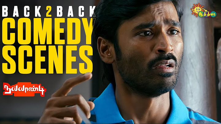 Naiyaandi – Back-to-Back Comedy Scenes 😂 | Dhanush | Nazriya | Adithya TV