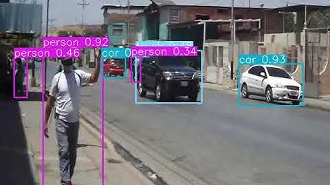 Yolov3 PyTorch  on Google Colab (Av. Panamericana Cumaná edoSucre)