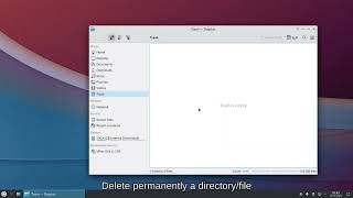 Tuts - KDE Trash
