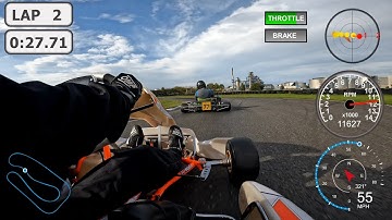 Testing DashWare Software to overlay Alfano 6 GPS laptimer data on GoPro Hero 10 video