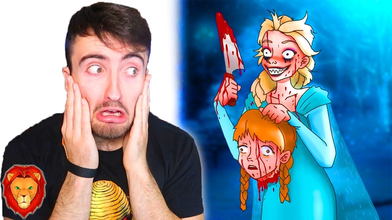 LA HISTORIA DE FROZEN ️ *MUCHO MIEDO* 😱😰 | VIDEOREACCION DRAW MY LIFE ...