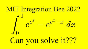 MIT Integration Bee 2022 #10