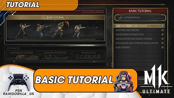 Mortal Kombat 11 - Tutorial - Basics - Basic Tutorial PS5 (MK11)