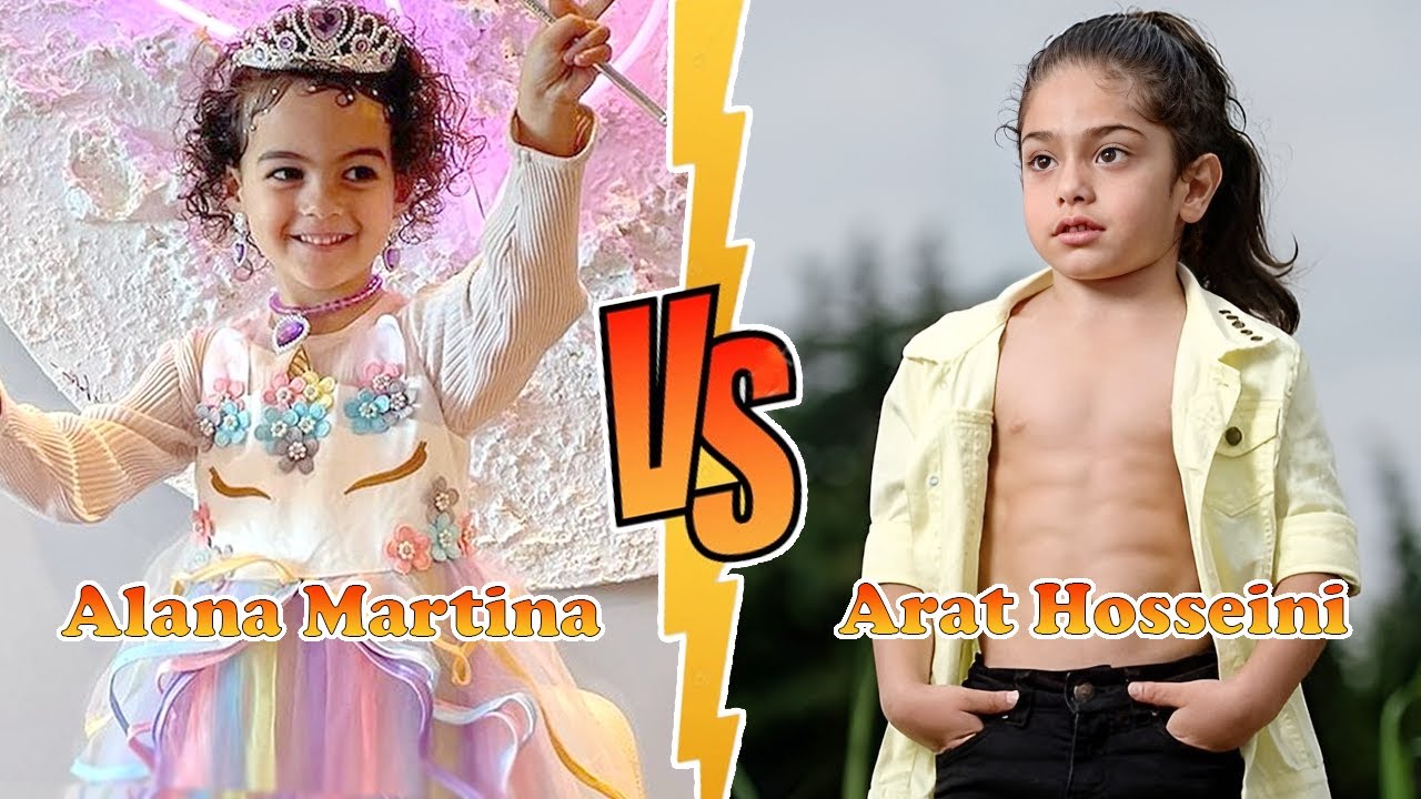 ARAT HOSSEINI (Mini Messi) Vs ALANA MARTINA (Cristiano Ronaldo's ...