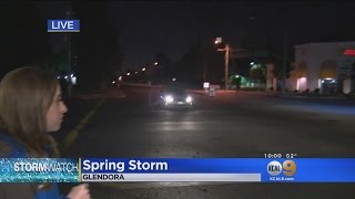 Glendora Hardly Bewitching As It's Hit ByThunderstorms, Hail, Power Outages