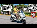 Suzuki Burgman 125 El scooter más bonito | Reseña con el propietario | Alets Go