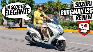 Suzuki Burgman 125 El scooter mas bonito Resena con el propietario Alets Go