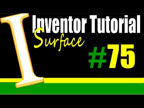 75 AutoDesk Inventor Surface Tutorial: Loft Surface