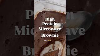 You need to make this high protein 2 minute brownie 😍🍫