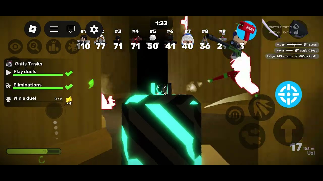 i do some rivals gameplay