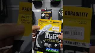 Nên Chọn Cước Cầu Lông Yonex Bg65 Hay Bg65 Anium