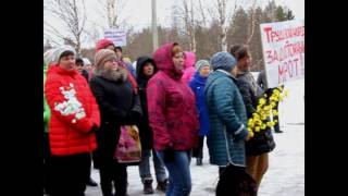 Первомайский митинг в поселке Лоухи Первомайский митинг в поселке Лоухи