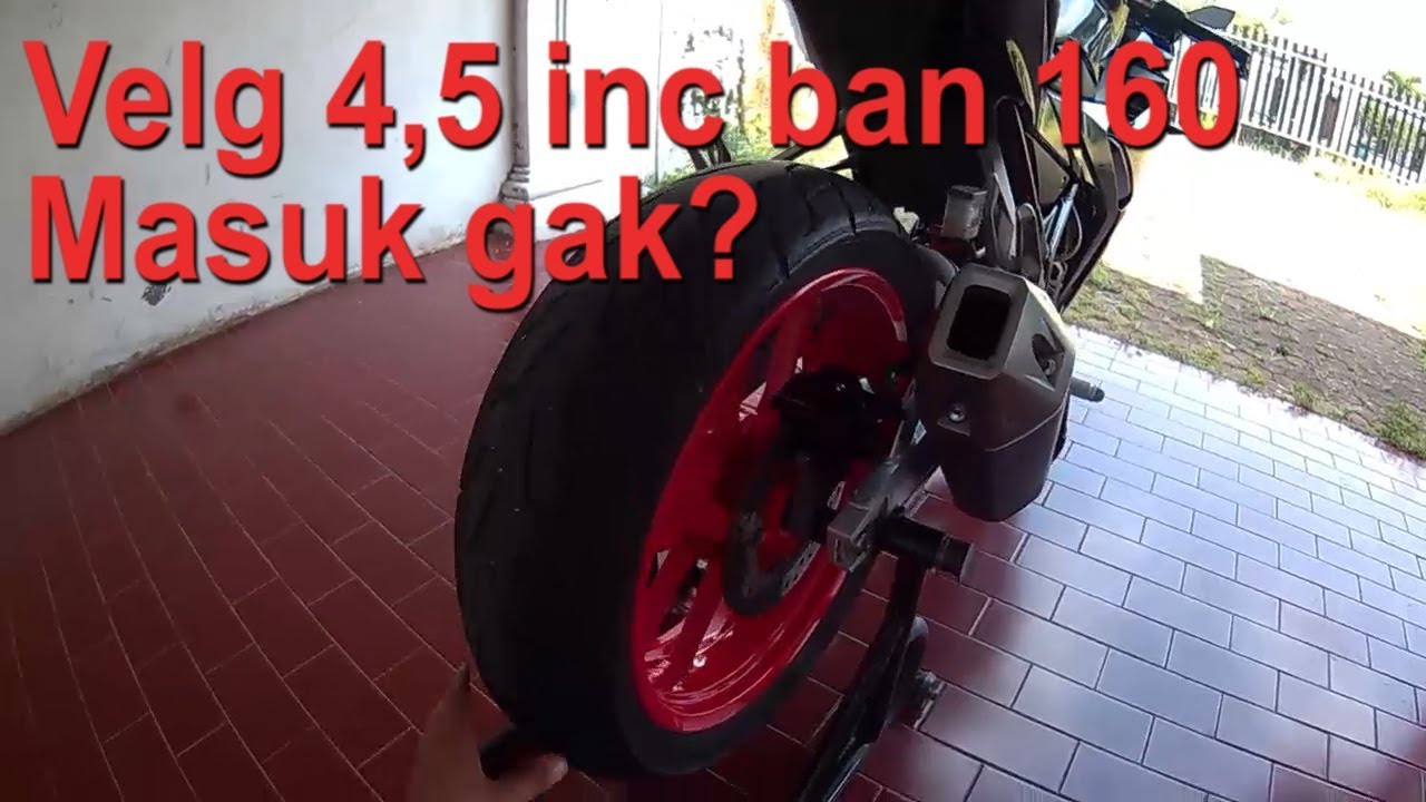  Velg V Rossi Triple Disk 4 5 inc di All New CBR150R YouTube