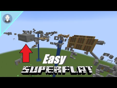 How To Get The End Stronghold To Naturally Spawn in a 1.18.2 Superflat World!