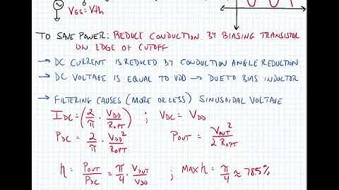Lecture 10.3 - PAE Improvements Using Bias (Class-B)