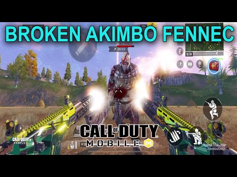 New Akimbo fennec vs Tank & Butcher Zombie Boss 🔥 in COD Mobile | Call of Duty Mobile Battle Royale