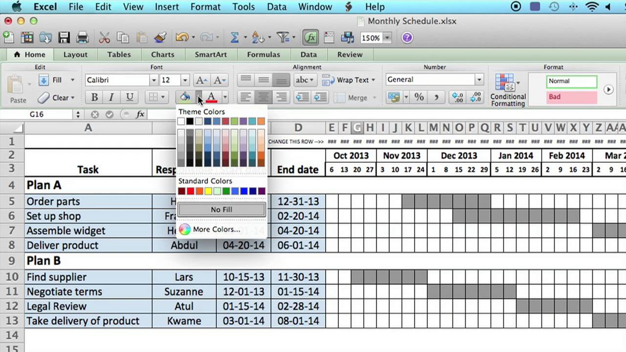 Weekly Calendar Template Excel from i.ytimg.com