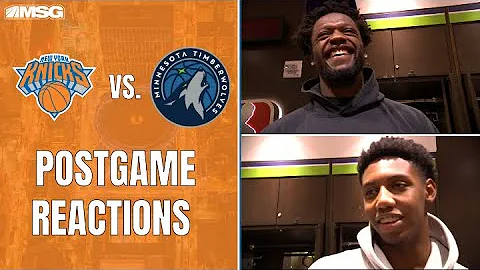 Barrett Interviews Randle on 3-Point Outburst & Mo...