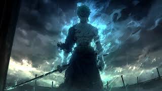 Zoro Blue Flame Live Wallpaper 4K HD | One Piece Background for PC