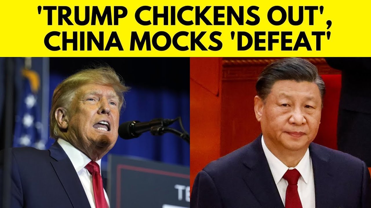 Trump Tariff War | Trump Says Tariffs on China Will Come Down ...