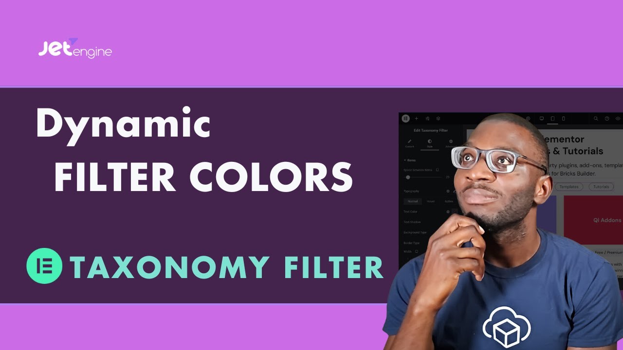 Dynamic Colours for Elementor Taxonomy Filter | ACF - JetEngine - YouTube
