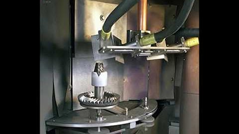 MAYFLAY Double Rotary Table Shot Peening Machine