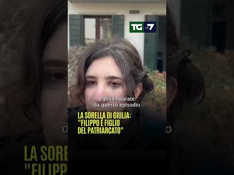 Elena #Cecchettin, la sorella di #Giulia: "#Filippo è figlio del #patriarcato"