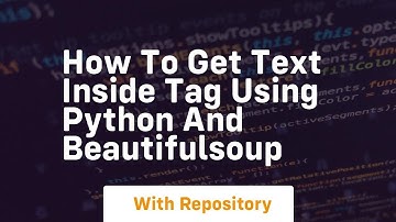 How to get text inside tag using python and beautifulsoup
