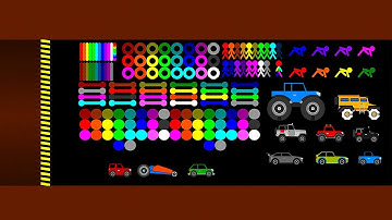 Shutter Crush (Cars, RTTB, Worm,Marble Firework, Rings) Survival Race in Algdooo