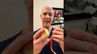 Why You Never Want to Peel Your Apple 🍎 Dr. Mandell  #apple