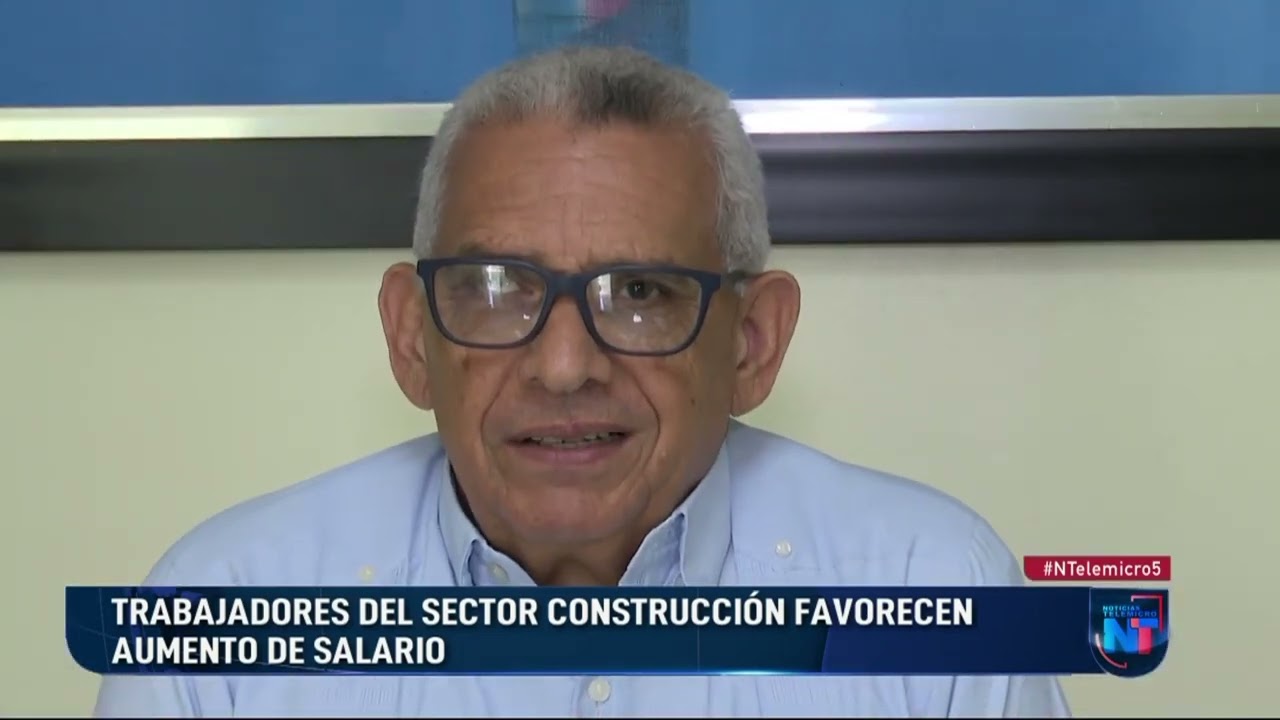 Sector construcción y maestros reciben aumento salarial