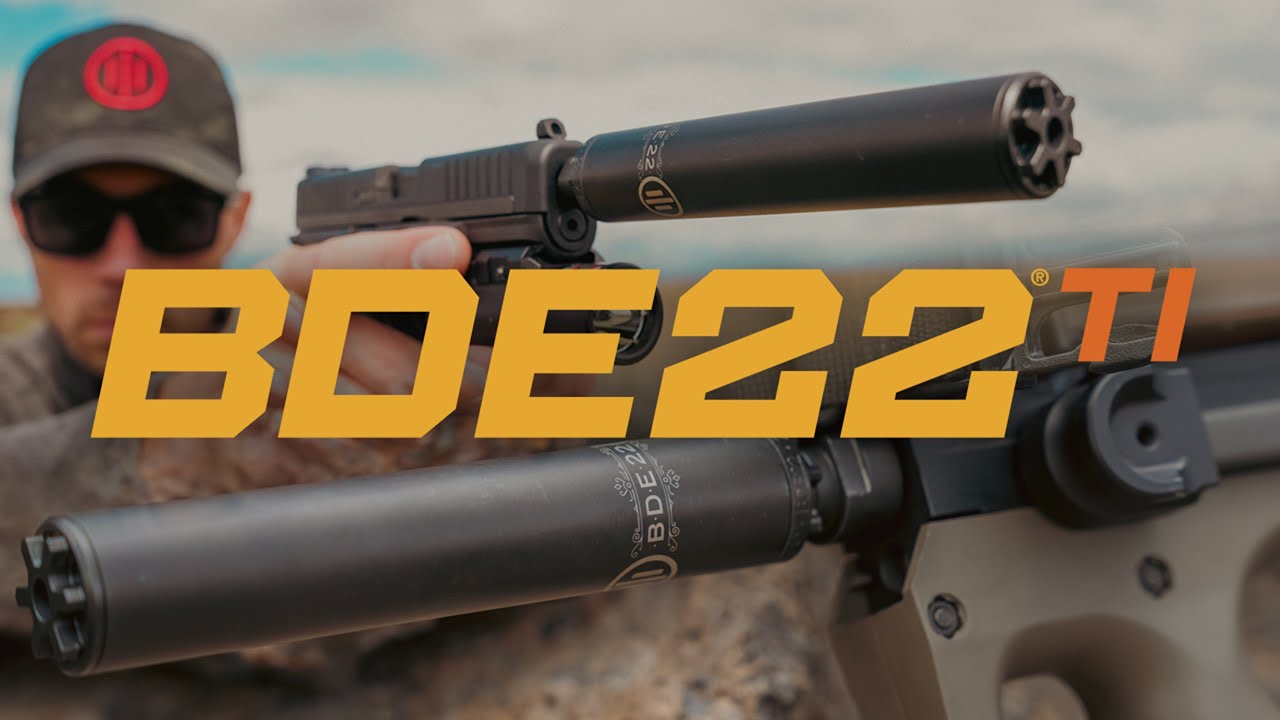 The BDE 22: Silence Redefined | Suppressor Perfection in .22 LR - YouTube