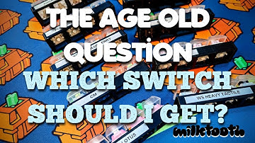 Which keyboard switch is right for YOU? One way to truly find out which switch you would enjoy best!