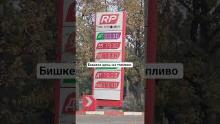 Бишкек цены на топливо бензин дизель газ 26.10.2025