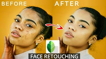 Snapseed Photo Editing Face Cleaning. Face retouch In Snapseed. Face Smooth. Skin Smoothing.
