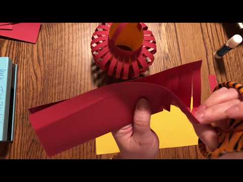 Video: How To Make A Chinese Paper Lantern For The New Year With Your Own Hands