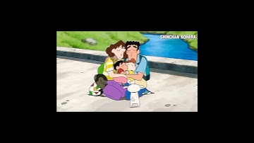 Shin Chan Crying For His Family X Let Me Down Slowly ❤ #viral #trending #shinchain