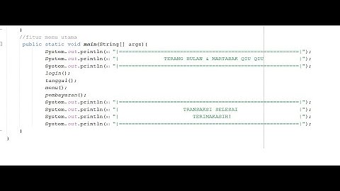FINAL PROJECT BP1 - PROGRAM KASIR SEDERHANA