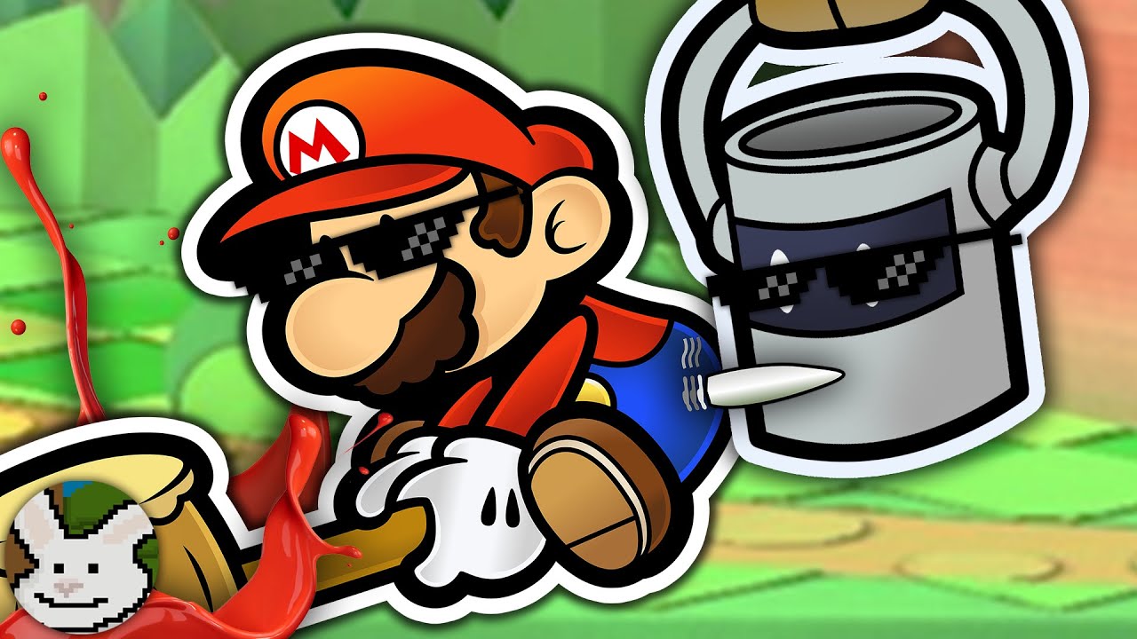 Paper Mario Color Splash Review - It Actually Tries | Card Report