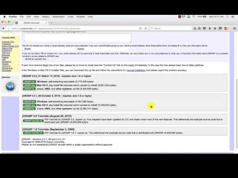 Mac: Install JGrasp