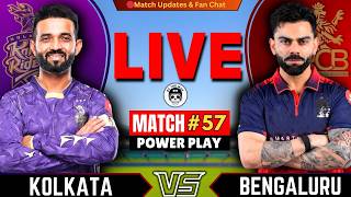 🔴Bengaluru vs Kolkata, 57th T20 IPL 2026 | Live Cricket Match Today | RCB vs KKR Live | RCB batting screenshot 5