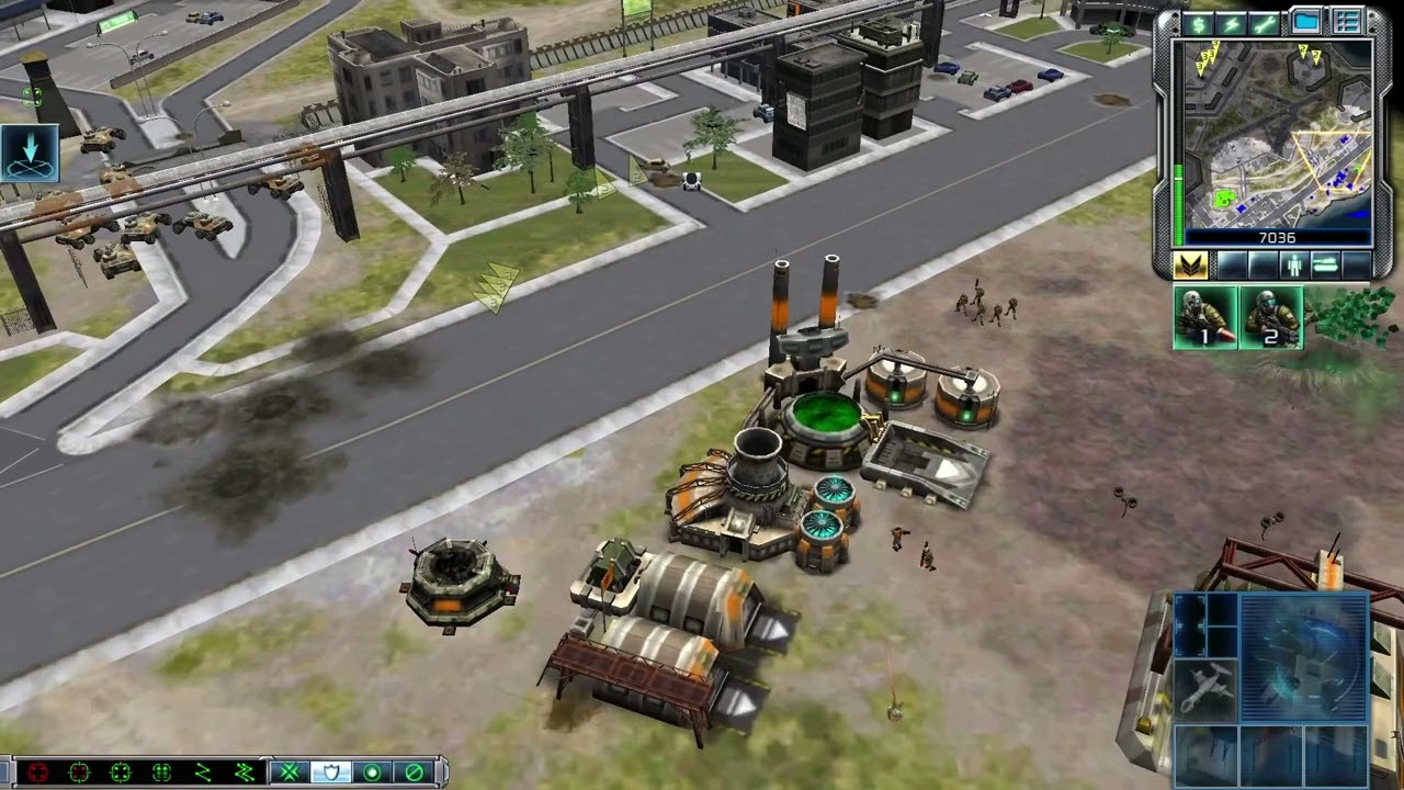 Command and Conquer 3 Tiberium Wars mission 2 gameplay