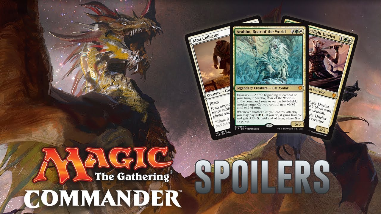 Mythic Commander Commander 2017 Daily Spoilers â August 7, 2017 | Mythic Cats, White ...